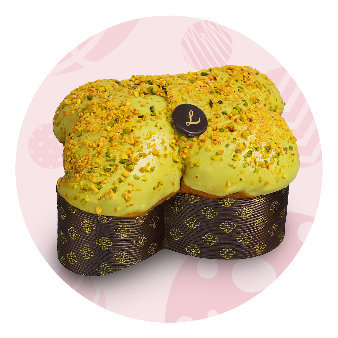 Colomba al Pistacchio Senza Glutine e Senza Lattosio
